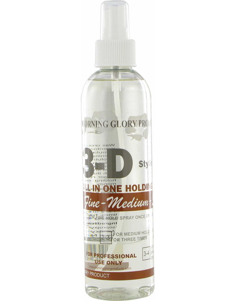 Morning Glory 3-D Stylin One Holding Spritz 8oz