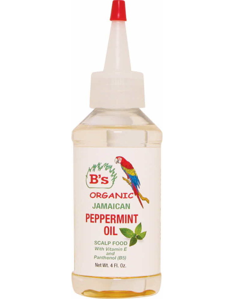 B's Organic B's Organic Jamaican Pepperment Oil 4oz