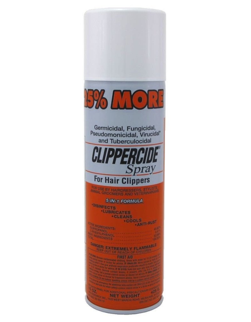 Clippercide Spray for Hair Clippers 15oz