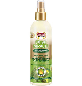 African Pride African Pride Olive Miracle Moisture Restore Curl Refresher Leave In Spray 12 oz