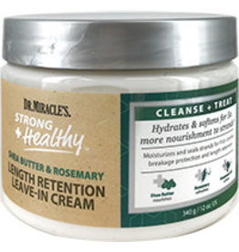 Dr. Miracle Dr. Miracle's Strong + Healthy Length Retention Leave-In Cream 12 oz