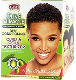 African Pride African Pride Olive Miracle Curls and Coils Texturizer