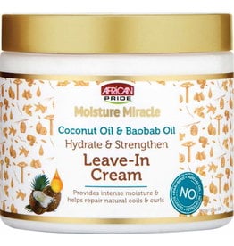 African Pride African Pride Moisture Miracle Coconut Oil & Baobab Oil Leave-In Cream 15oz