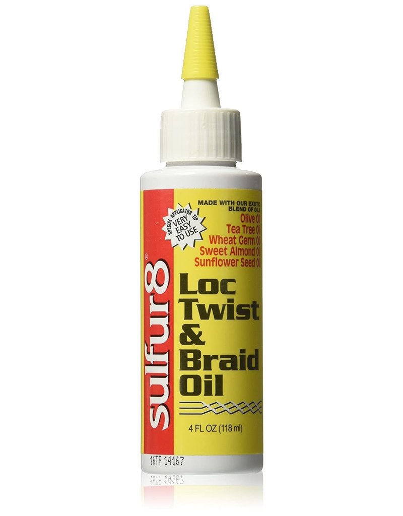 Sulfur8 Loc Twist & Braid Oil 4oz