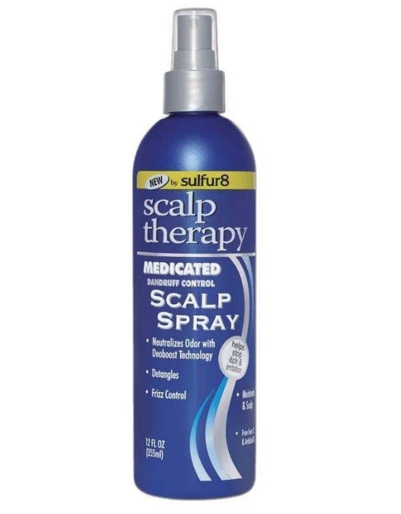 Sulfur 8 Medicated Dandruff Control Scalp Spray 12oz
