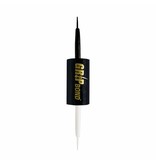 EBIN GRIP BOND LATEX-FREE LASH ADHESIVE - BLACK & WHITE / DUAL BRUSH