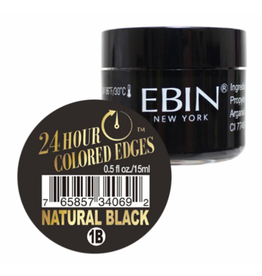 EBIN 24 Hour Colored Edge Tamer - Natural Black 0.5oz
