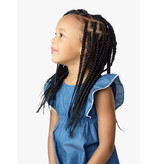 3X Ruwa Kids Pre-Stretched Braid 12"