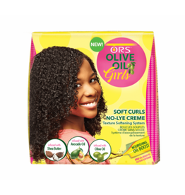 ORS ORS Olive Oil Girls Soft Curls No-Lye Creme Texture Softening System