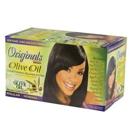 African Best Africa's Best Olive Oil Relaxer Kit, Regular/Normal