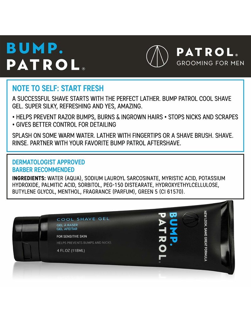 Skin Patrol Bump Patrol Cool Shave GeL