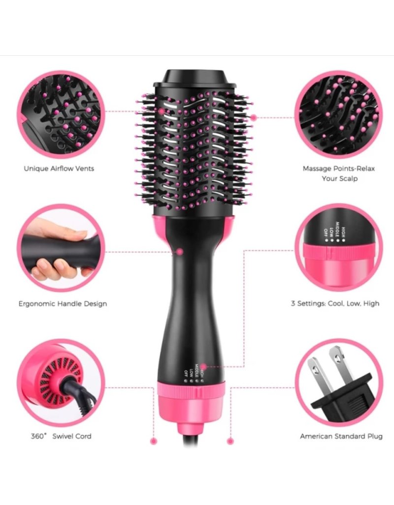 Cathies Collection One Step Volumizer Hair Dryer Brush