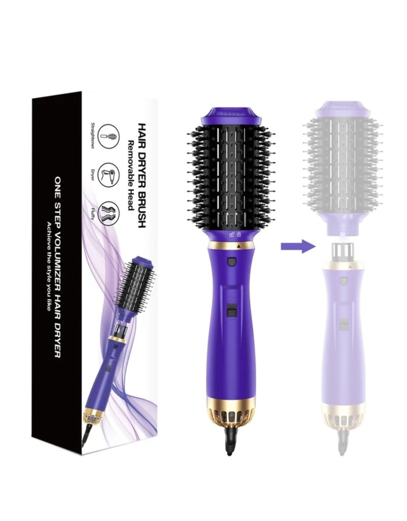 Cathies Collection Hair Dryer Brush Removable Head