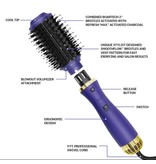 Cathies Collection Hair Dryer Brush Removable Head