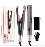 Cathies Collection Twisted Flat iron 2-IN-1 Curl & Straight Iron