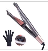 Cathies Collection Twisted Flat iron 2-IN-1 Curl & Straight Iron