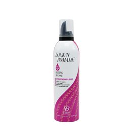 EBIN LOCK'N POMADE Setting Mousse Moisturizing & Shine 12.49oz-Sweet Almond Oil