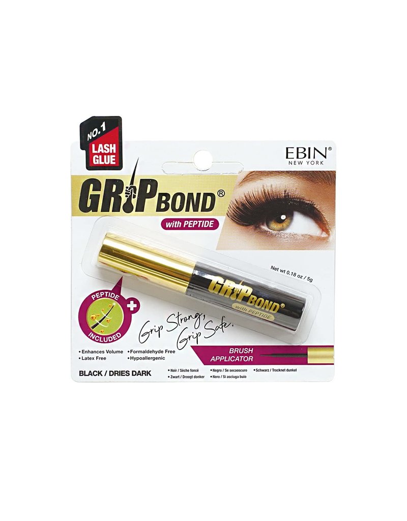 EBIN EBIN Grip Bond Eyelash Adhesive Glue ( Black, Peptide)
