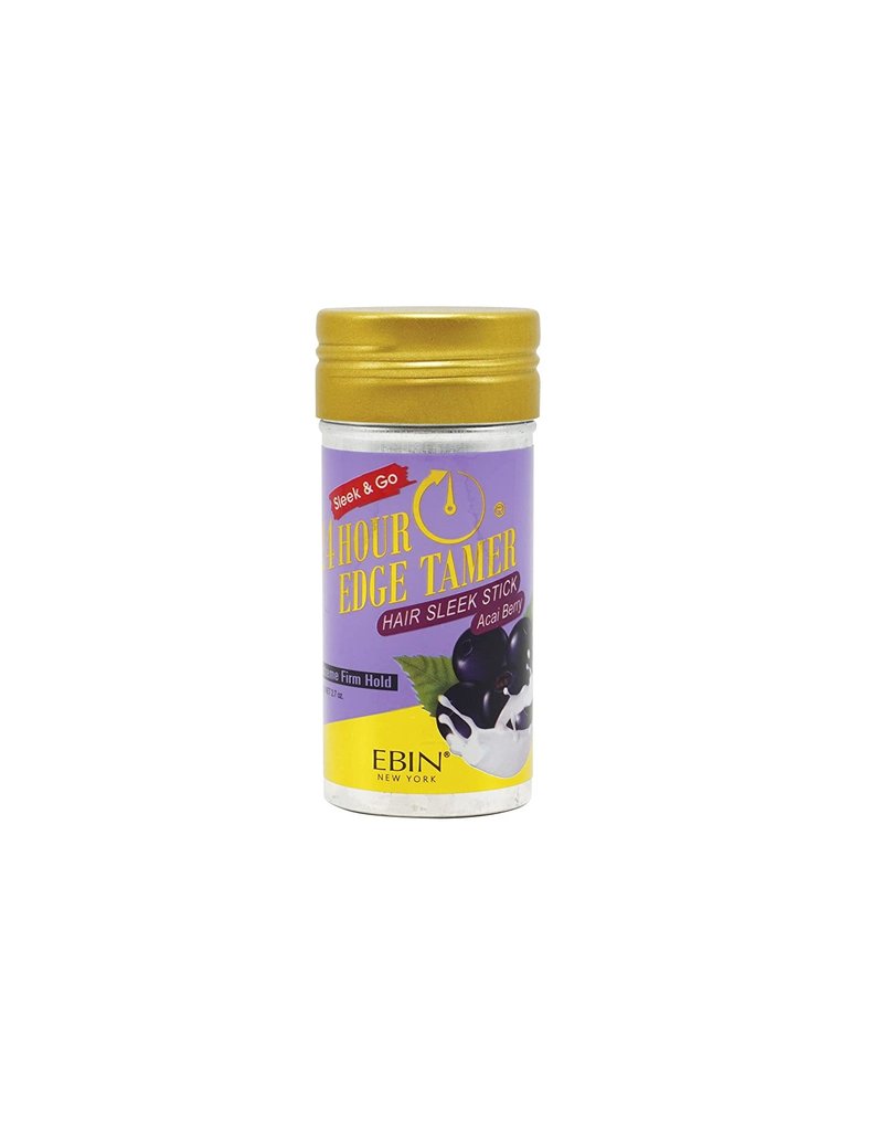 EBIN 24 Hour Edge Tamer Sleek Hair Wax Stick - Acai Berry 2.7oz