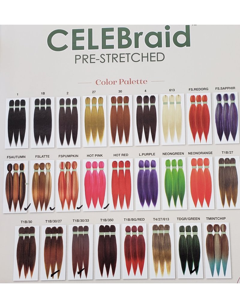 CELEBraid UBB005 Celebraid Pre-Stretch 58" 3X