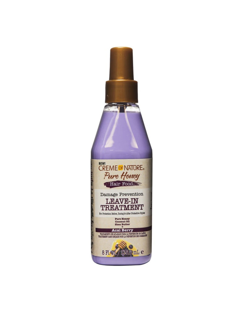 Creme Of Nature Creme of Nature Pure Honey Hair Food Acai Berry Leave-In Treatment 8 oz.