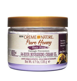 Creme Of Nature Creme of Nature Pure Honey Hair Food 24-Hour Nourishing Cream Oil 4.7oz