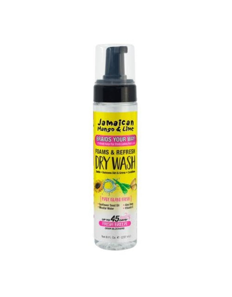 Jamaican Mango & Lime Jamaican Mango & Lime - Foams & Refresh Dry Wash 8oz
