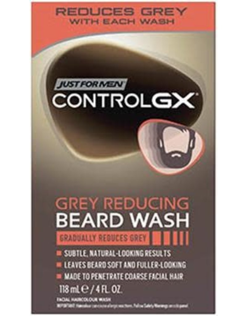 Just For Men Control GX Grey Reducing Beard Wash, 3oz