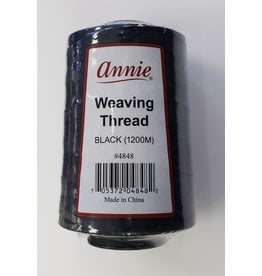 Annie Weaving Thread Black 1200MM #4848