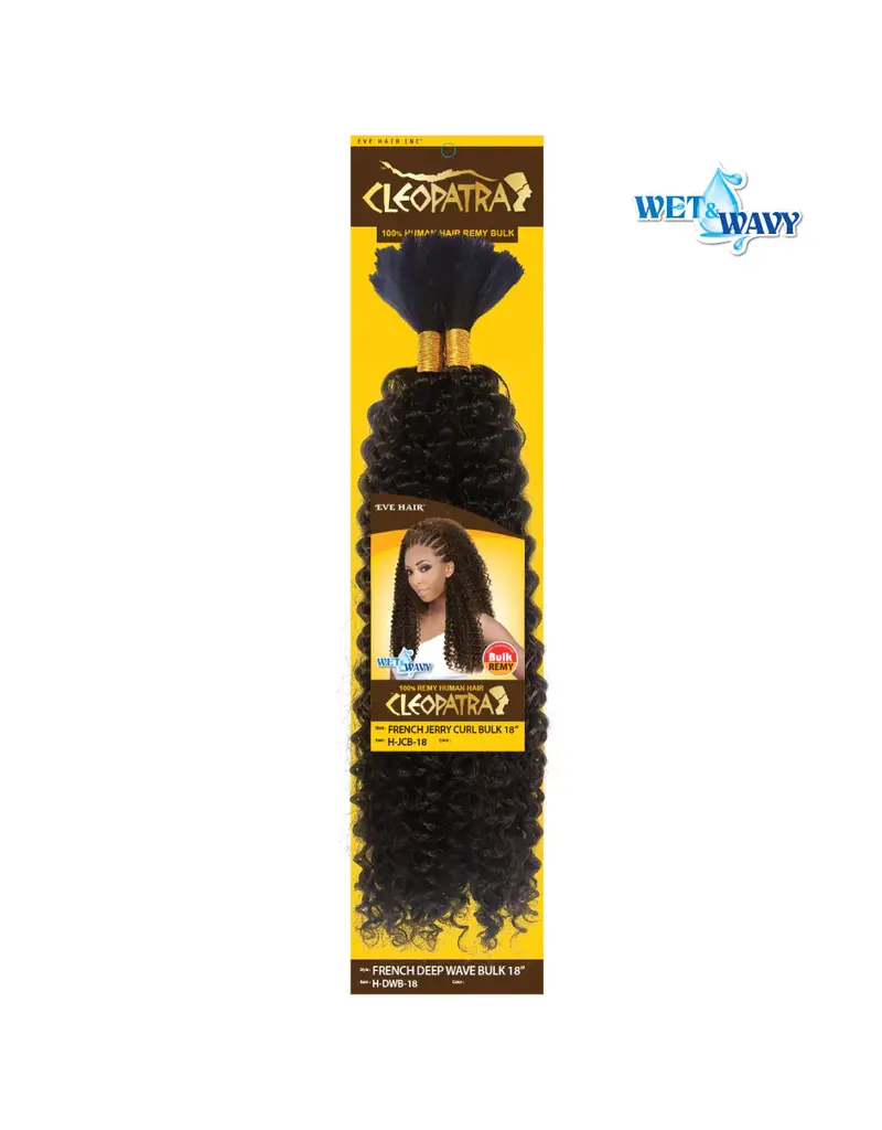 Cleopatra HH French Jerry Curl Bulk 18 - 109Beauty