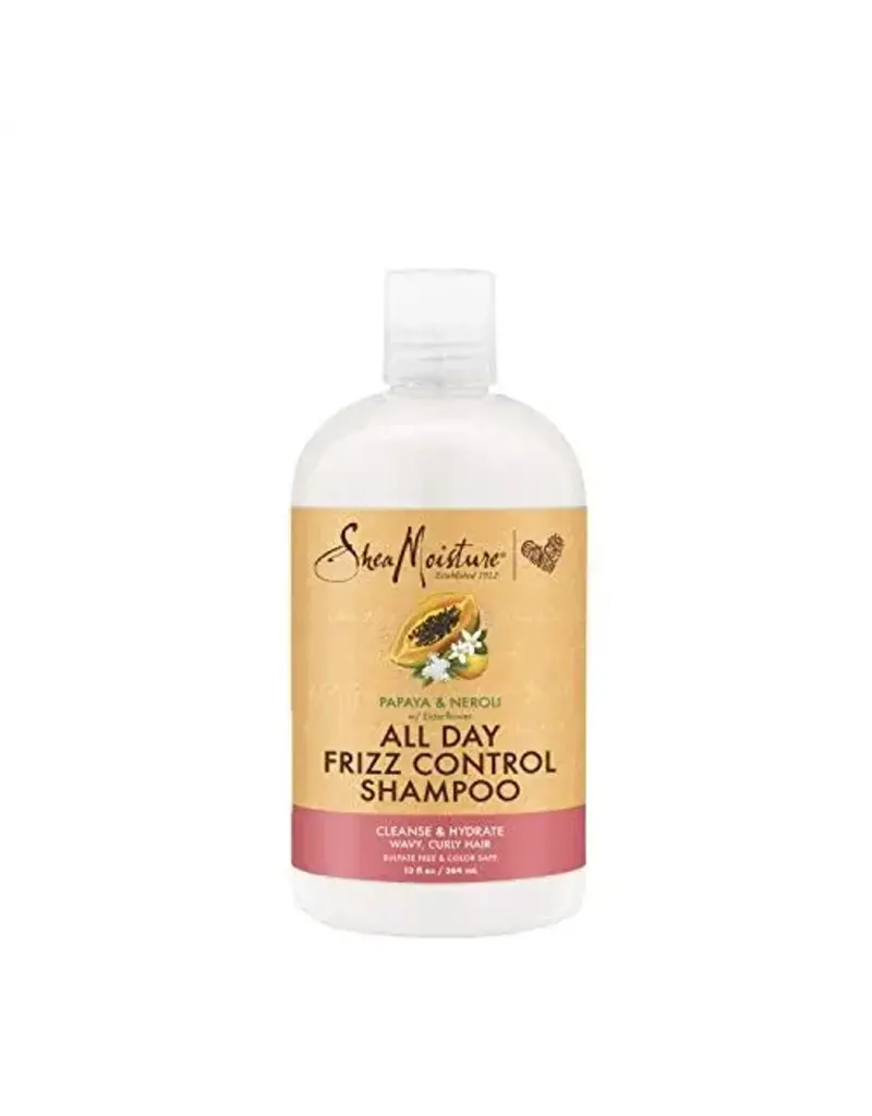 Shea Moisture Shea Moisture, All Day Frizz Control Shampoo Papaya & Neroli, 13oz