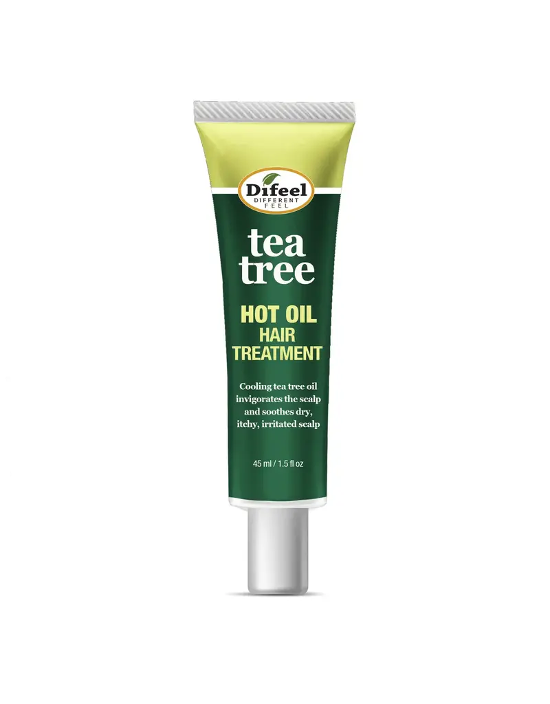Difeel Difeel Hot Oil Hair Treatment with Tea Tree Oil 1.5oz