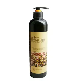 Dearderm Brown Rice & Honey Body Lotion Natural Ingredients 17.5oz/520mL