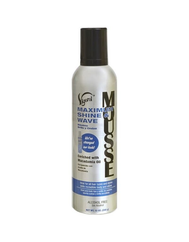 Vigorol Vigorol Max Shine and Wave Mousse 12oz