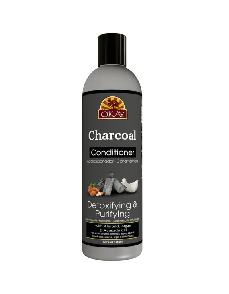 Okay Charcoal Conditioner Detoxifying & Purifying 12oz