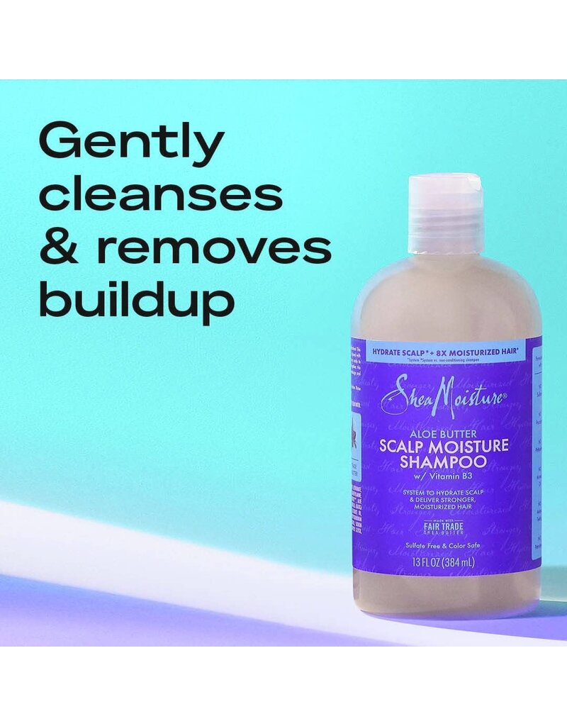 Shea Moisture SheaMoisture Scalp Moisture Shampoo Aloe Butter & Vitamin B3 13oz