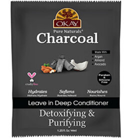 Okay Leave-In Deep Conditioning Packet Charcoal