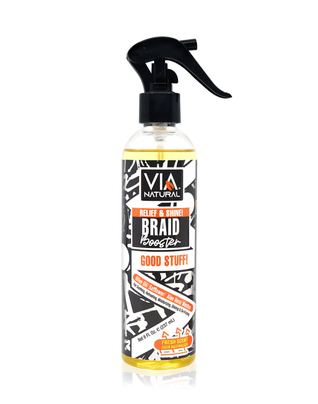 VIA NATURAL Relief & Shine Braid Booster (8oz) VIA NATURAL Relief & Shine Braid Booster (8oz)