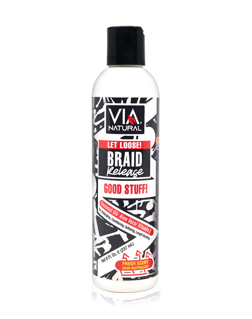 VIA NATURAL Let Loose Braid Release (8oz) VIA NATURAL Let Loose Braid Release (8oz)