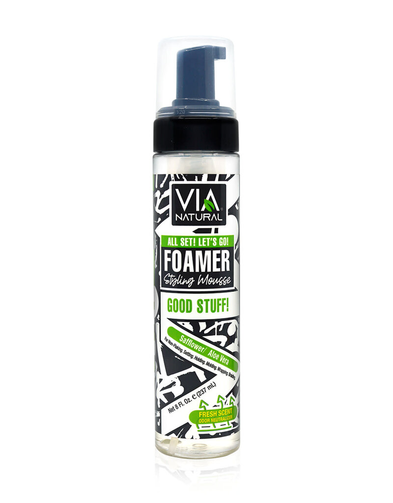 Via Natural Foamer Styling Mousse