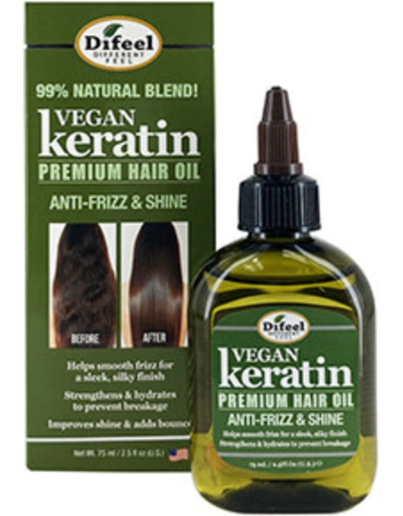 Difeel Difeel Vegan Keratin Hair Oil 2.5 oz.