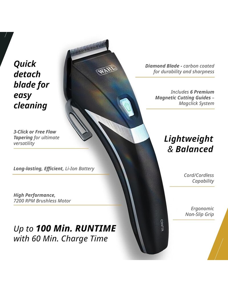 Wahl Wahl Professional Kuno Clipper, High-Performance Cordless Clipper