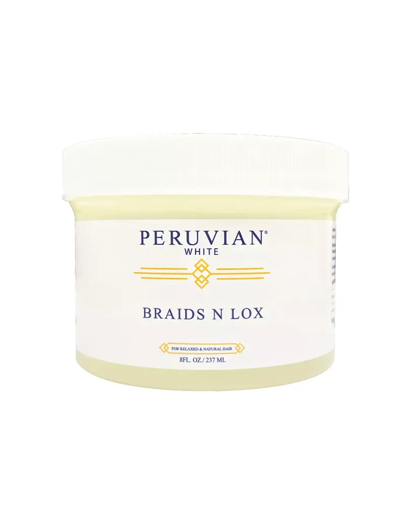 Peruvian White Braids N Lox Braiding Gel