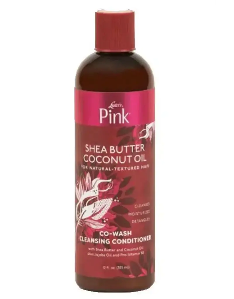 PINK Shea Butter Coconut Oil Detangling Co-Wash Cleansing Conditioner 12oz