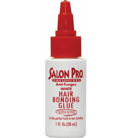 Salon Pro White Hair Bonding Glue 1oz