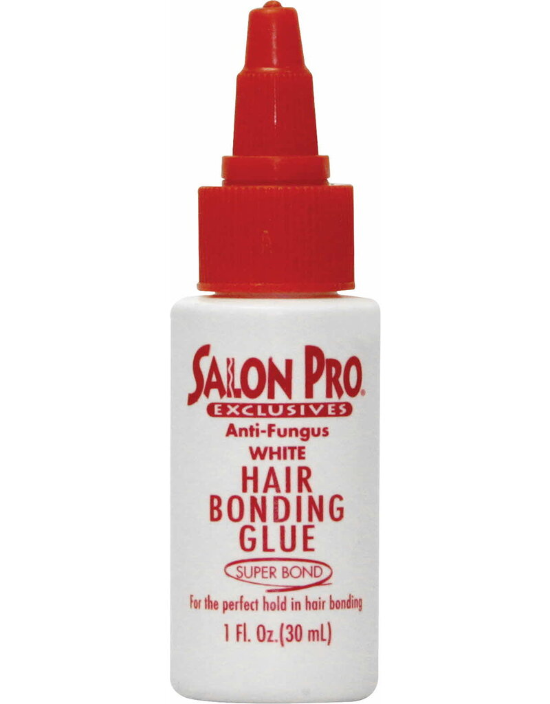 Salon Pro White Hair Bonding Glue 1oz