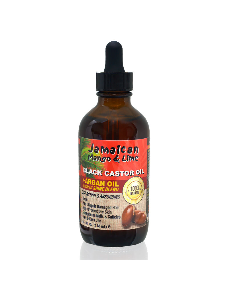 Jamaican Mango & Lime JAMAICAN M/L BLACK CASTOR OIL Argan 4oz