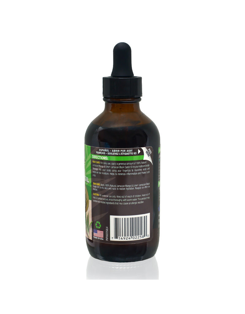 Jamaican Mango & Lime JAMAICAN M/L BLACK CASTOR OIL - Rosemary 4oz