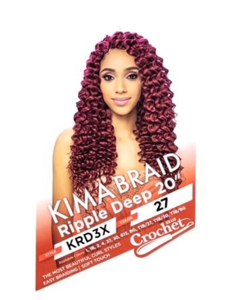 3X Kima Braid Ripple Deep 20"