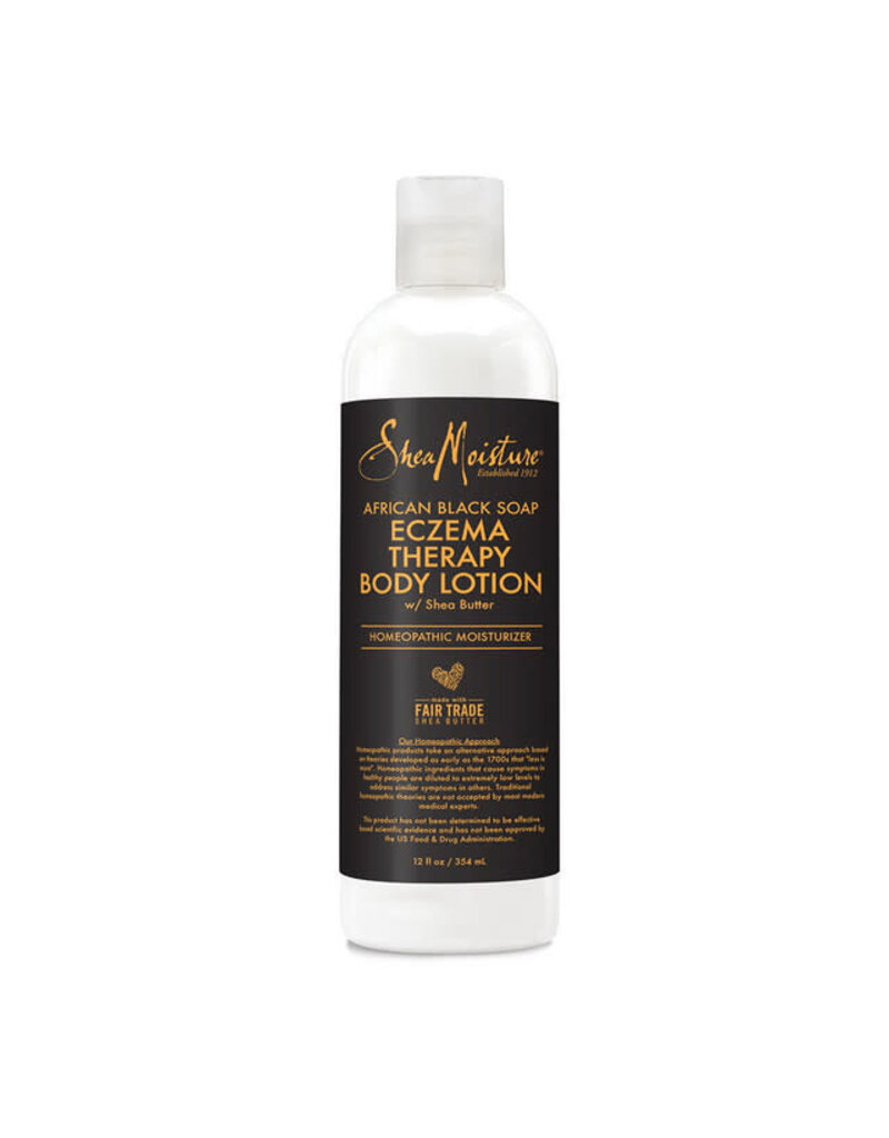 Shea Moisture SheaMoisture Eczema Therapy Body Lotion African Black Soap, 12 Oz